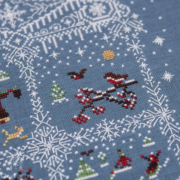 Электронная схема «Зимнее окошко»