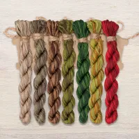 Набор ниток OwlForest для схемы «Дух леса» (DMC)