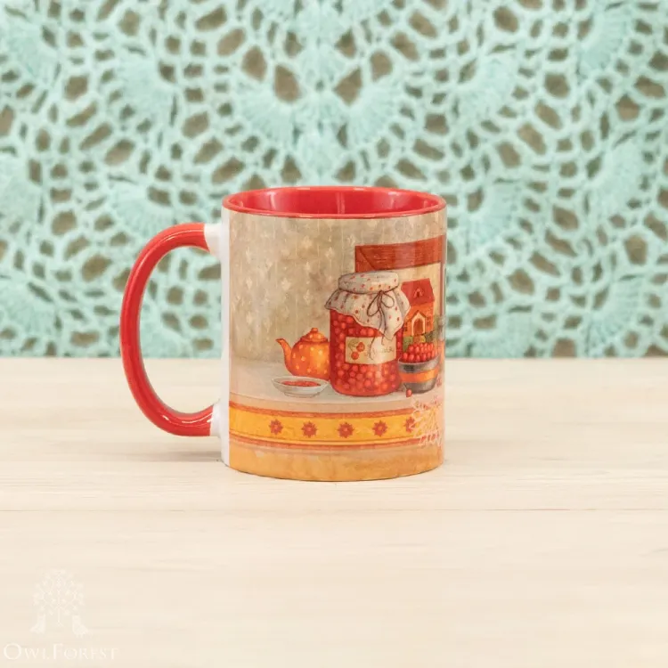 Кружка «Полочка с вареньем»