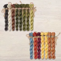 Набор ниток OwlForest для схемы «Вершки и корешки» (DMC)