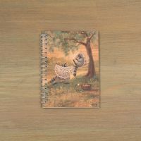 Блокнот А6 «Еноты-рукодельники»