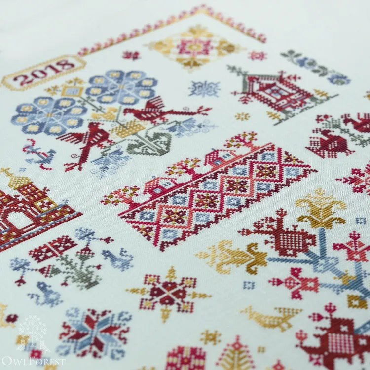 Схема для вышивания «Русские мотивы»