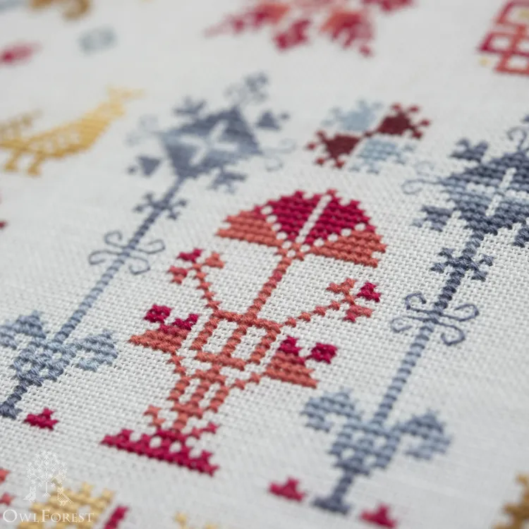 Схема для вышивания «Русские мотивы»