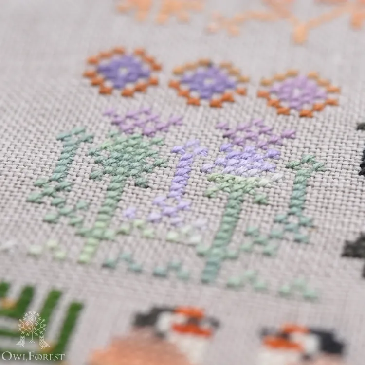 Схема для вышивания «Щеглы»