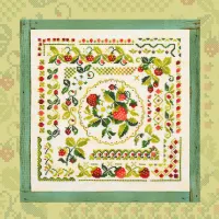 Схема для вышивания «Клубничное лето»