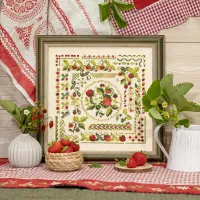 Схема для вышивания «Клубничное лето»