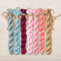 Набор ниток OwlForest для схемы «Пасха» (ПНК)