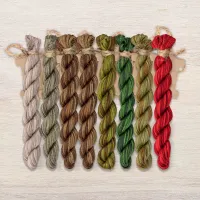 Набор ниток OwlForest для схемы «Дух леса» (ПНК им. Кирова)