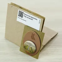 Магнитный держатель «Лягушки и поганка»