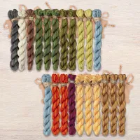 Набор ниток OwlForest для схемы «Вершки и корешки» (ПНК)