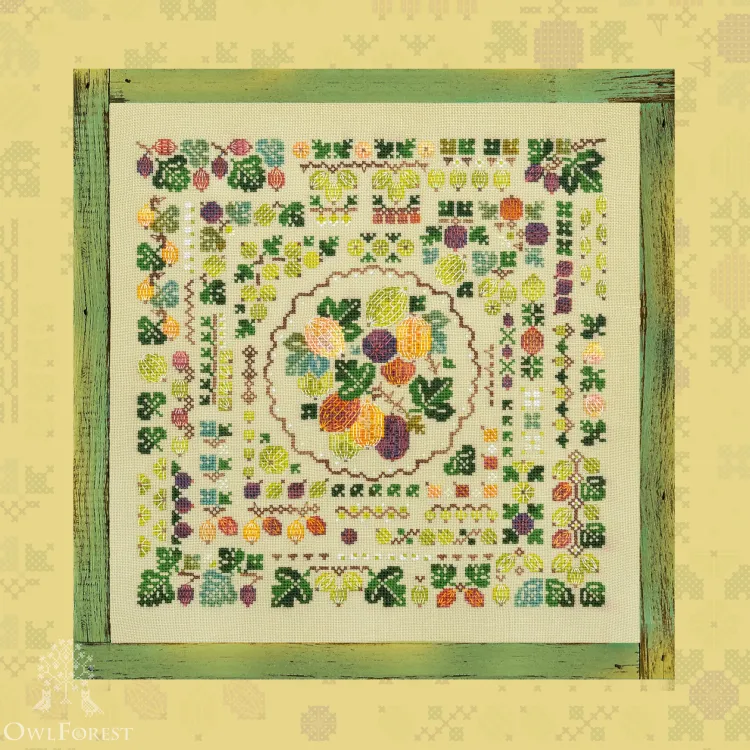 Схема для вышивания «Крыжовниковое лето» 