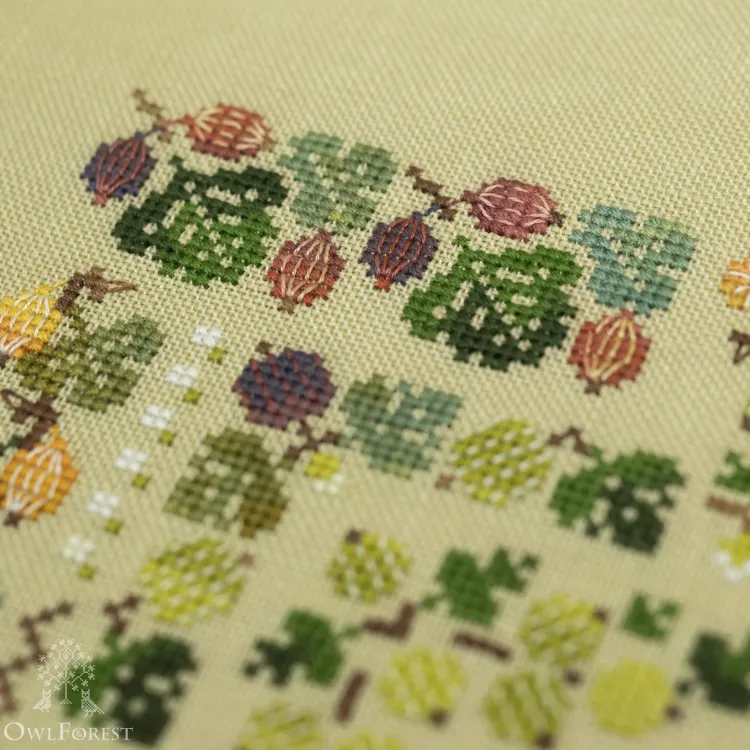 Схема для вышивания «Крыжовниковое лето» 