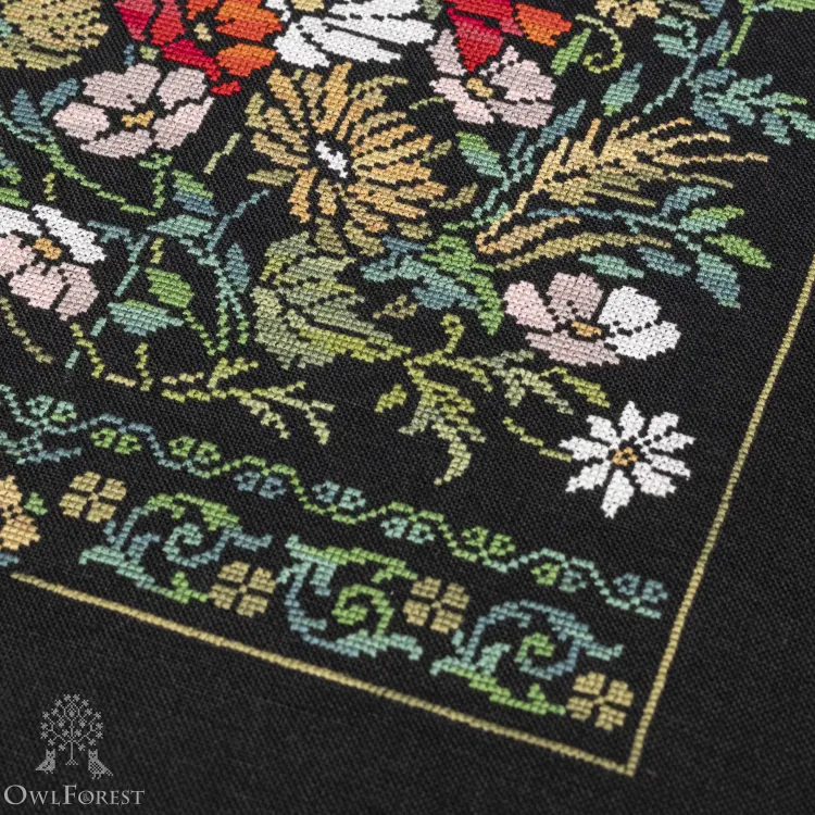 Электронная схема «Травы да цветы»