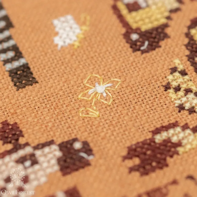 Схема для вышивания «Полосатые зебры» 