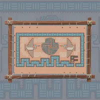 Электронная схема «Индейские мотивы. Змей» 3 цвета