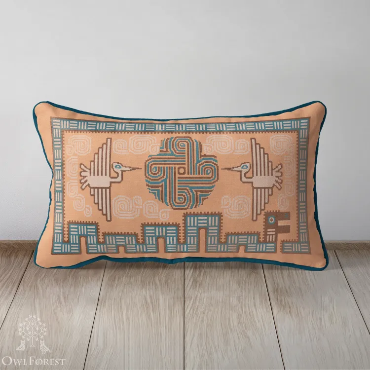 Электронная схема «Индейские мотивы. Змей» 3 цвета