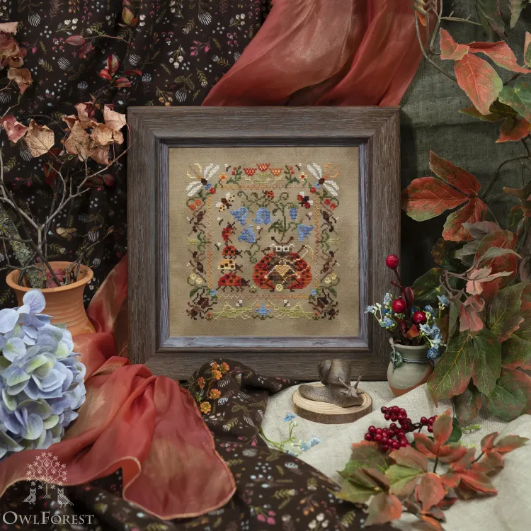 Электронная схема «Маленький лесной народец. Божьи коровки»