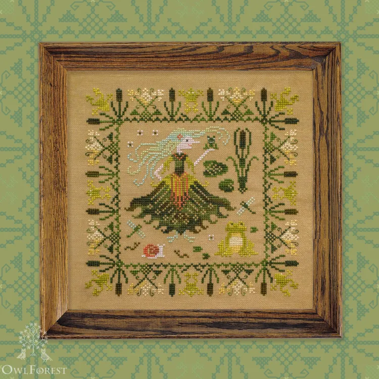 Схема для вышивания «Кикимора болотная»