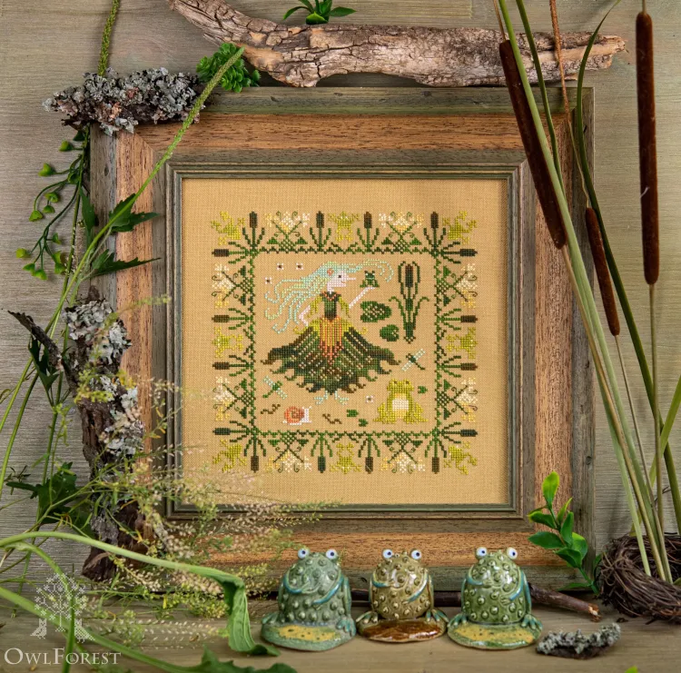 Схема для вышивания «Кикимора болотная»