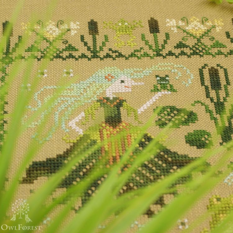 Схема для вышивания «Кикимора болотная»