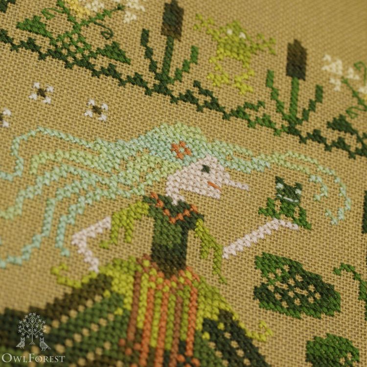 Схема для вышивания «Кикимора болотная»