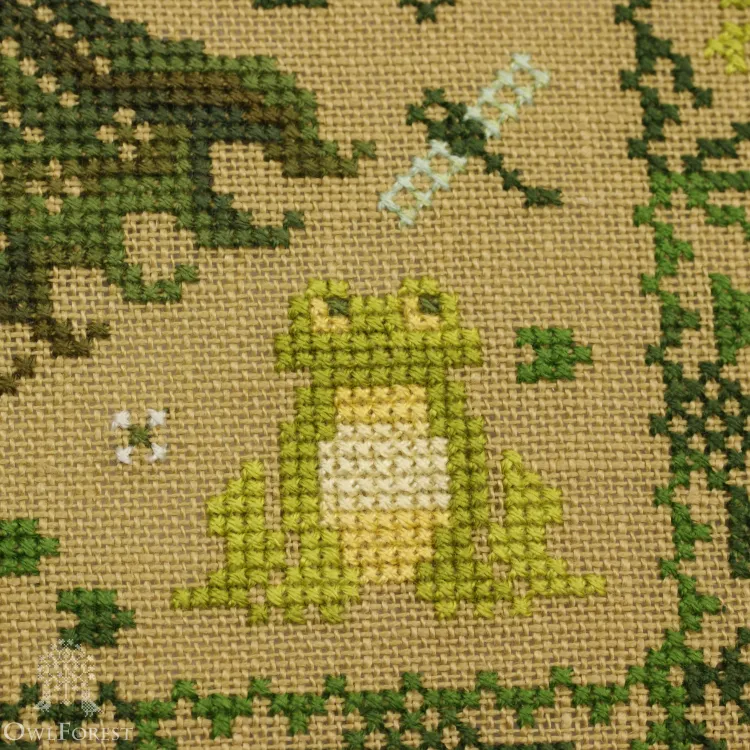 Схема для вышивания «Кикимора болотная»