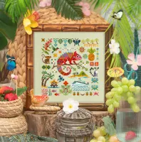 Схема для вышивания «Лемурия. Хамелеон»