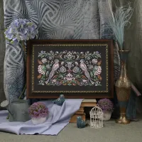 Набор для вышивания «Ночные трели перламутровых птиц» 