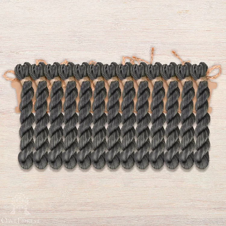 Набор ниток OwlForest для схемы «Квакер «Чёрный лес» (ПНК)