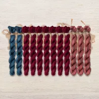 Набор ниток OwlForest для схемы «Северный край» (ПНК)