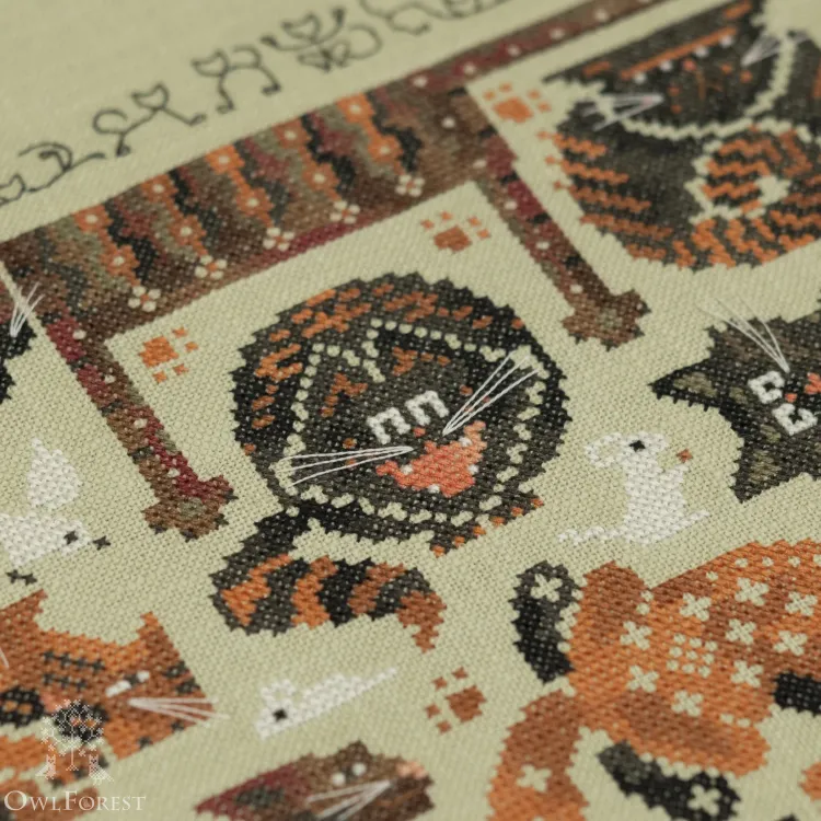 Электронная схема «Мягкие котики»