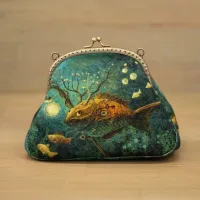 Клатч на фермуаре «Речной друид»