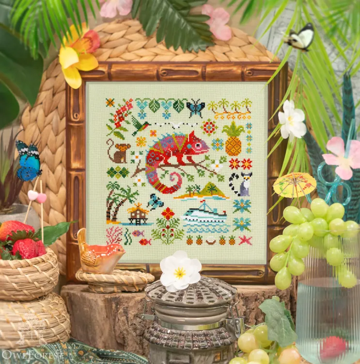 Электронная схема «Лемурия. Хамелеон»