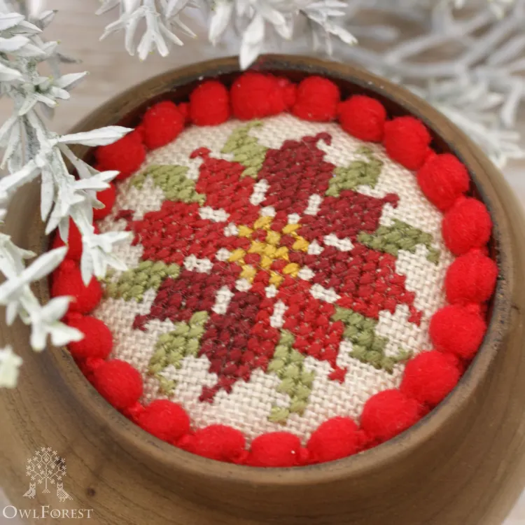 Электронная схема «Новогодний семплер. Английский алфавит»