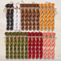 Набор ниток OwlForest для комплекта схем «Алёнушкина азбука» (DMC)