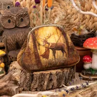 Клатч на фермуаре «Лесной олень»