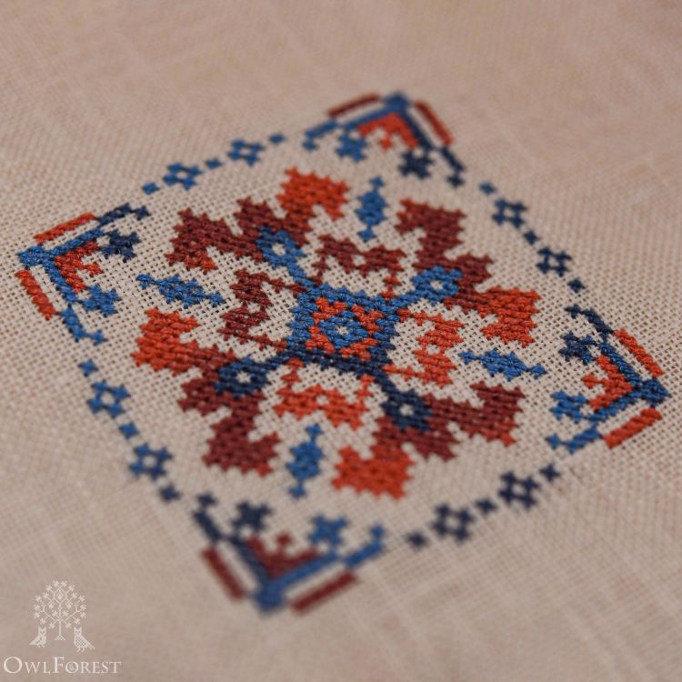 Буклет со схемами для вышивания «Буквицы»