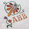 Буклет со схемами для вышивания «Буквицы»