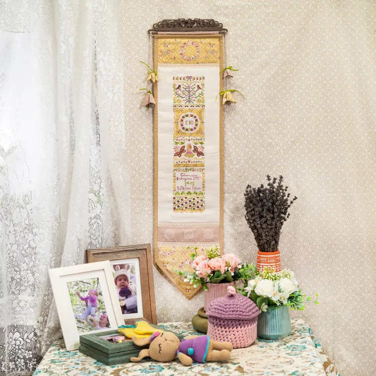 Электронная схема «Вертикальная метрика для девочки» 