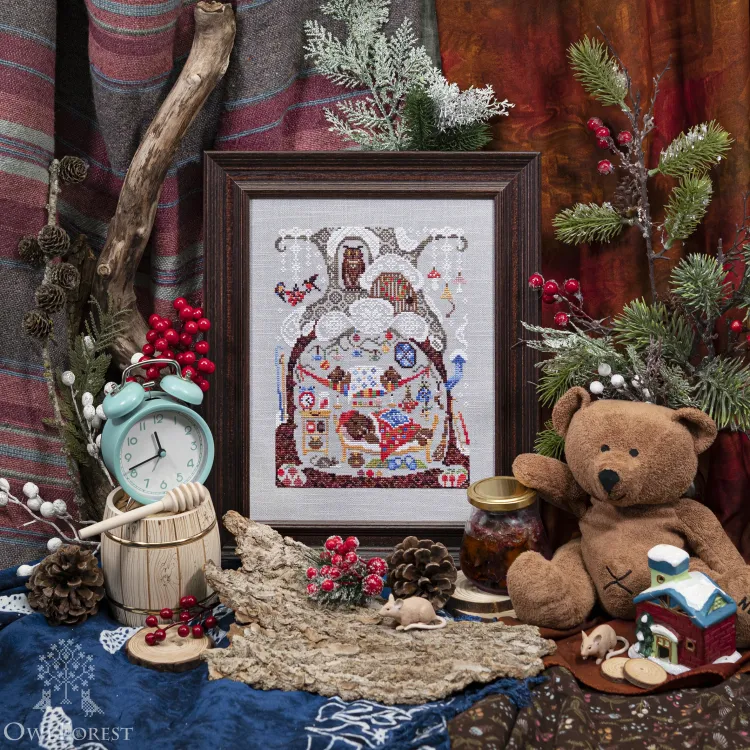 Электронная схема «Лесные домишки. Медведи» 