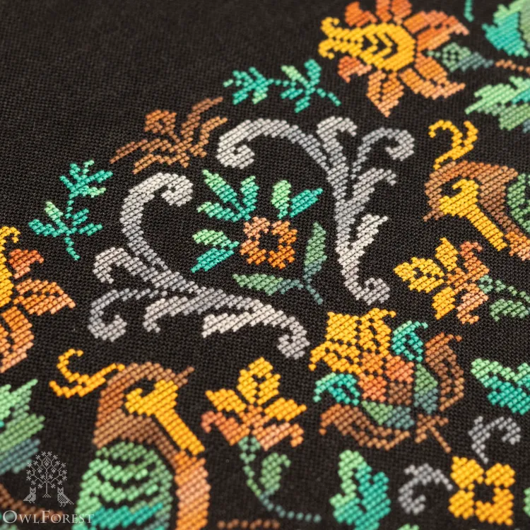 Электронная схема «Ночные трели изумрудных птиц»