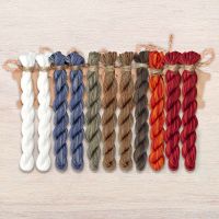 Набор ниток OwlForest для схемы «Первый снег» (ПНК)