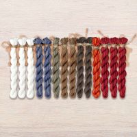 Набор ниток OwlForest для схемы «Первый снег» (ПНК)