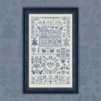 Схема для вышивания «Во саду ли, в огороде»