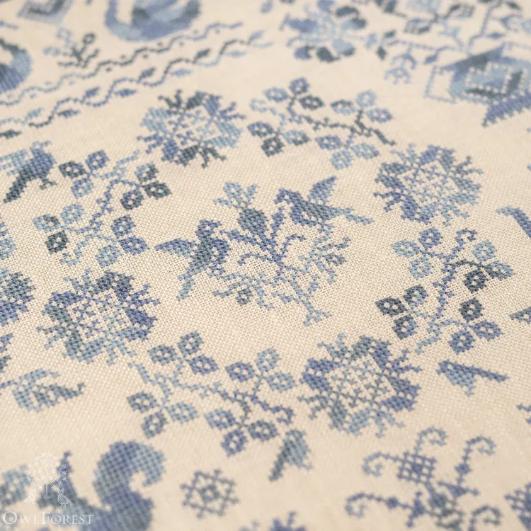 Схема для вышивания «Во саду ли, в огороде»