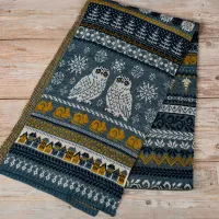 Кашне «Полярные совы»