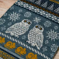 Кашне «Полярные совы»