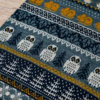 Кашне «Полярные совы»