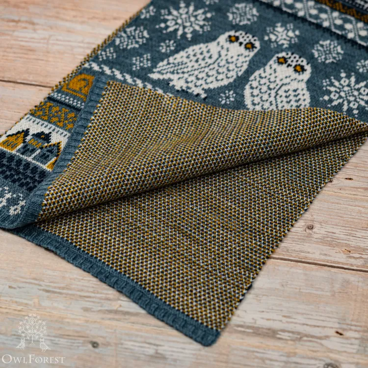 Кашне «Полярные совы»