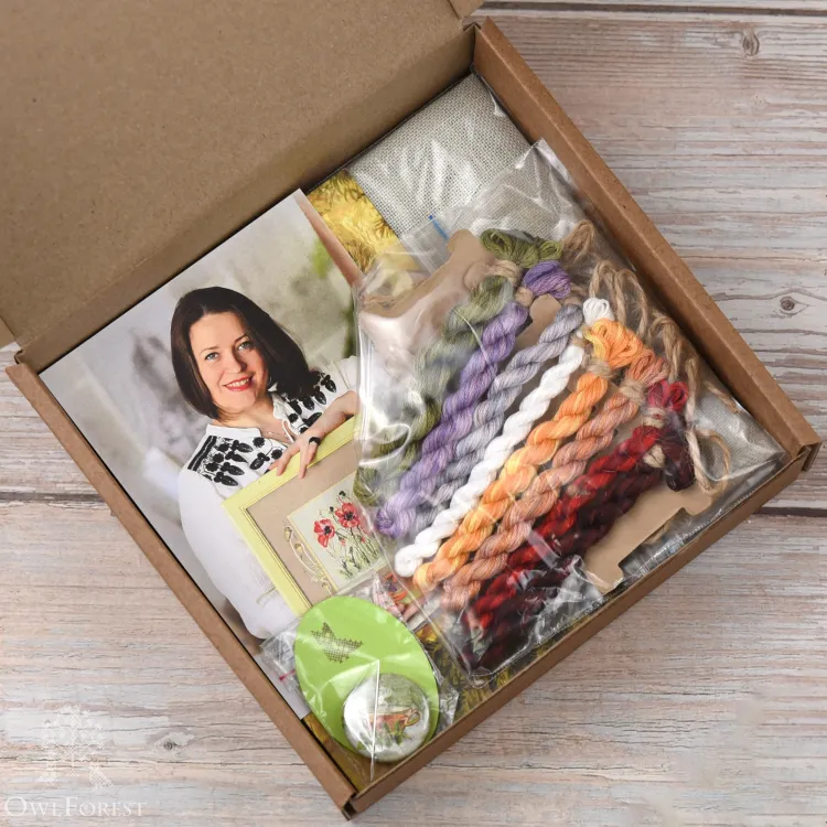 Набор для вышивания «Летний триптих. Чай»